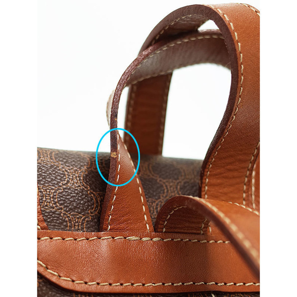 Celine Macadam Pattern Backpack Brown - image 7